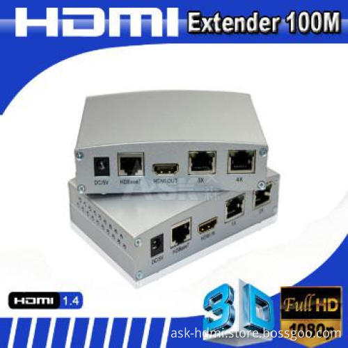 Engineering HDMI Extender 100M by cat6E cable
